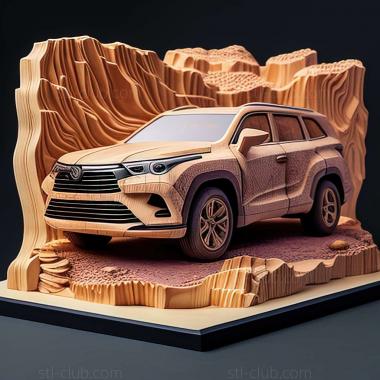 3D мадэль Toyota Highlander (STL)